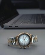 Emporio Armani AR1721 Gianni Two Tone Grey Dial Men’s Watch - Image 4