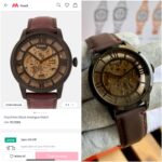 Fossil Brown Leather Automatic - Image 3