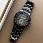 Patek Philippe Geneve Full Black With Studed Diamond - Image 4