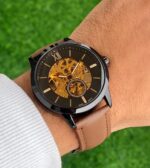 FOSSIL AUTOMATIC SKELETON DIAL