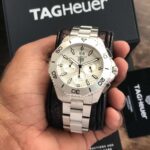 TAG Heuer Aquaracer Professional 200 Date Chronograph’s White Dial Mens Watch - Image 3