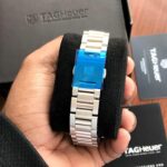 Tag Heuer Calibre 16 Silver Black Dial Japanese Quartz Chronograph’s Mens Watch - Image 9