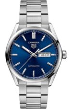Tag Heuer Calibre 5 Stainless Steel Blue Dial Automatic Master Quality Mens Watch - Image 3