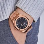 Audemars Piguet Royal Oak OffShore Automatic Rosegold Black Dial Premium Mens Watch - Image 5