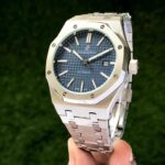 Audemars Piguet Royal Oak Offshore Stainless Steel Automatic Blue Dial Men’s Watch - Image 3