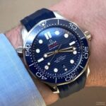 Omega Seamster Co-Axial Japanese Full Blue Automatic Mens Watch - Image 7